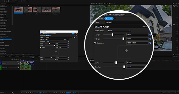 Step 4:  Adjust Crop Parameters