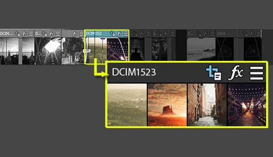 Nested timelines