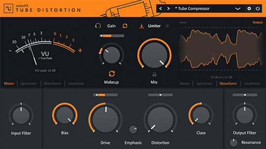 colorFX Tube Distortion